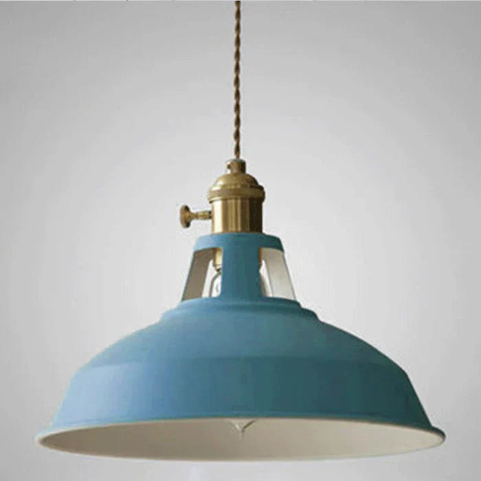 Vintage pendant lamp, industrial style, IronGlow series, home lighting decor.