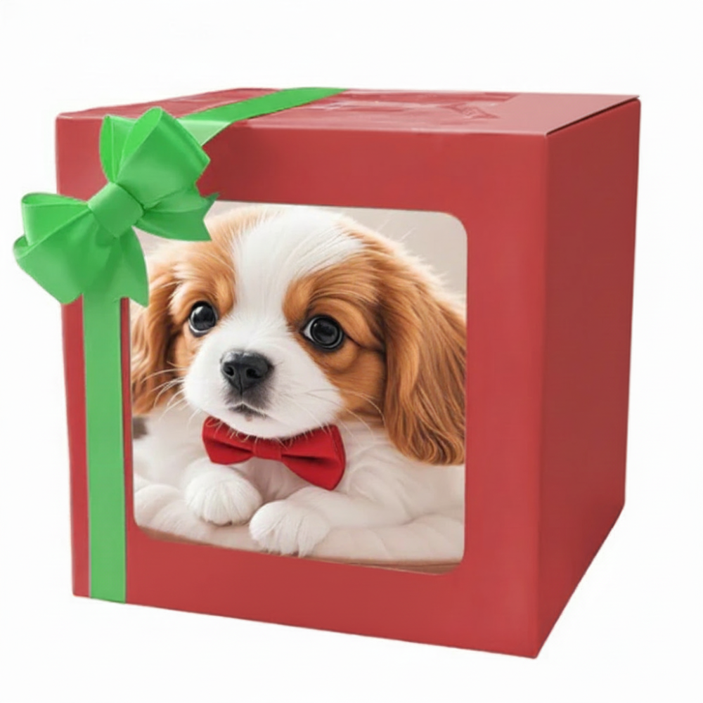 Premium interactive plush puppy toy, realistic electronic pet dog, comforting animal plush for children.