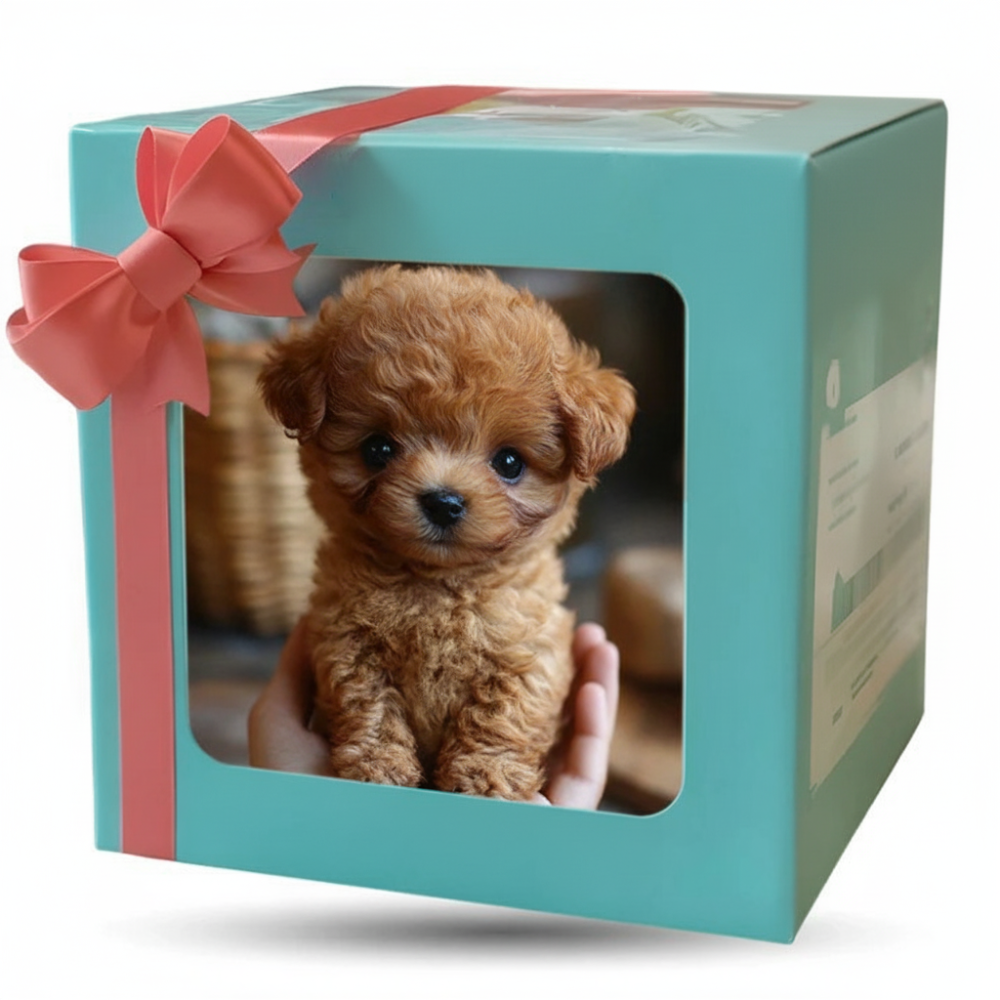 Realistic interactive plush dog for play, comforting electronic puppy companion for all ages.