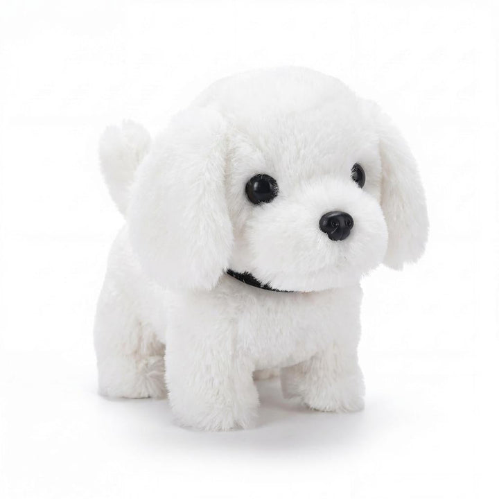 Soft interactive plush dog toy, a realistic pet experience for kids. Electronic puppy for endless fun.