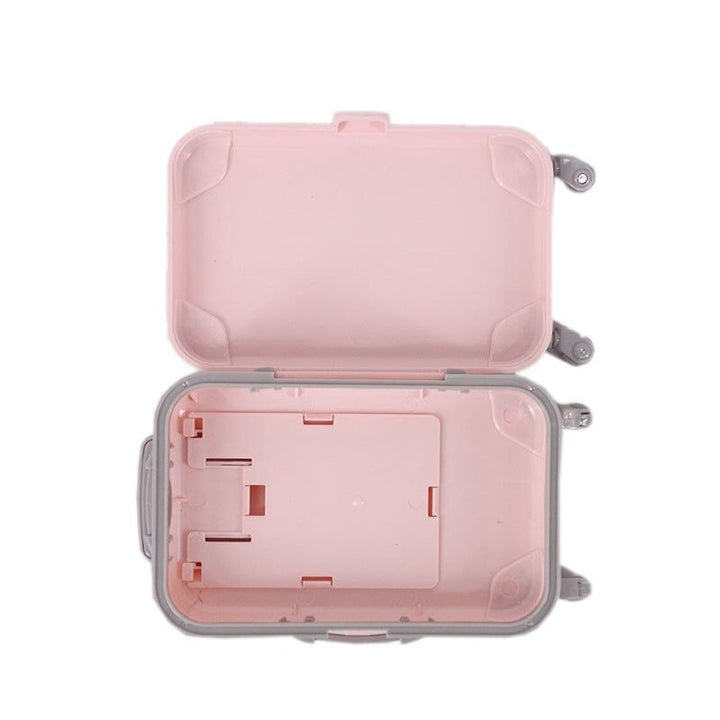 Durable children's doll luggage, an 18-inch travel accessory for imaginative pretend play.