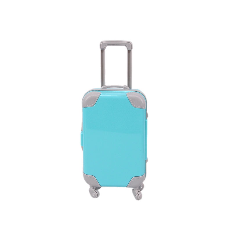 Kids' pretend play: 18-inch doll travel suitcase, a durable accessory for toy adventures.