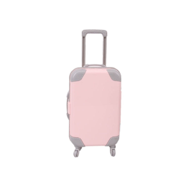 18-inch doll travel suitcase, a lightweight & durable accessory for kids' imaginative play.