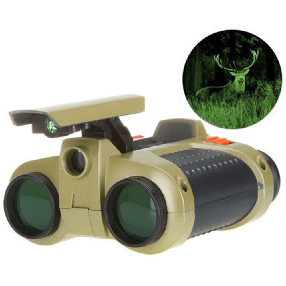 Children's day & night exploration binoculars. Lightweight & durable educational toy for nature discovery adventures.