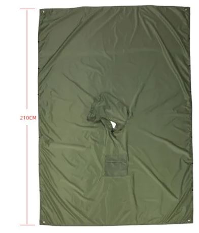 Packable & lightweight unisex rain poncho, perfect travel gear for camping, hiking, and all-weather outdoor protection.
