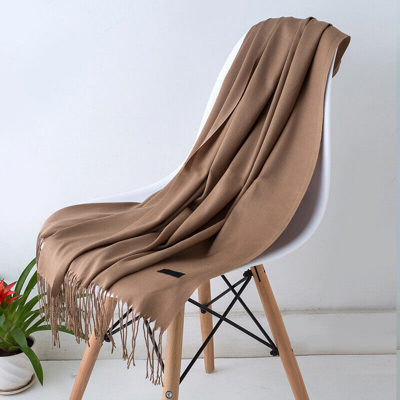 Timeless Bria women's cashmere scarf. Classic, exquisite, soft, and warm fashion accessory.