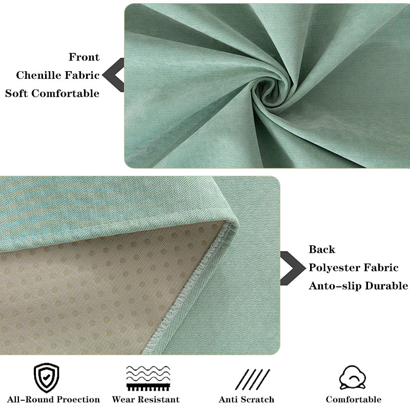 Luxurious waterproof chenille sofa cover, non-slip design, available in multiple colors. Versatile and stylish for all season