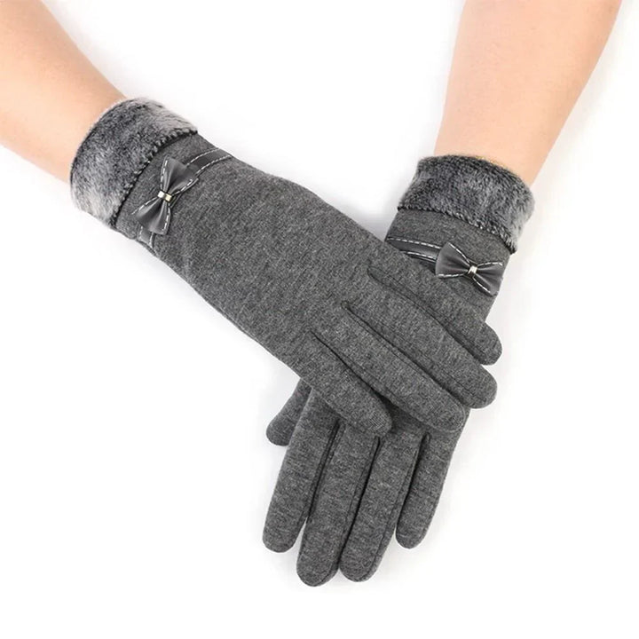 Fashionable women's winter gloves with touchscreen tech. Luxe wool blend, cozy and stylish accessories.