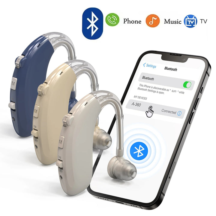 Digital Hearing Aids for Enhanced Hearing with Rechargeable Feature