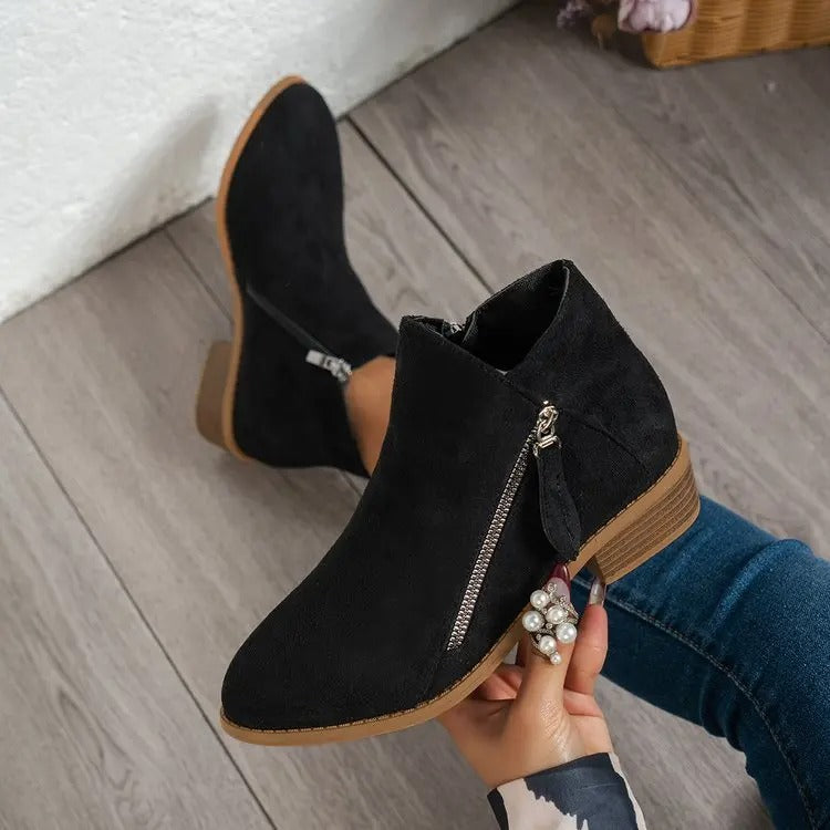 Women's Vintage-Inspired Summer Ankle Boots