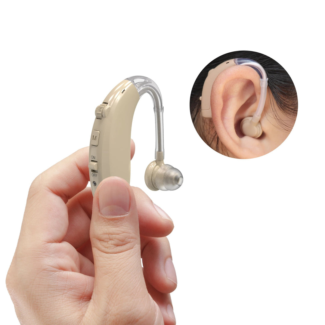 Digital Hearing Aids for Enhanced Hearing with Rechargeable Feature