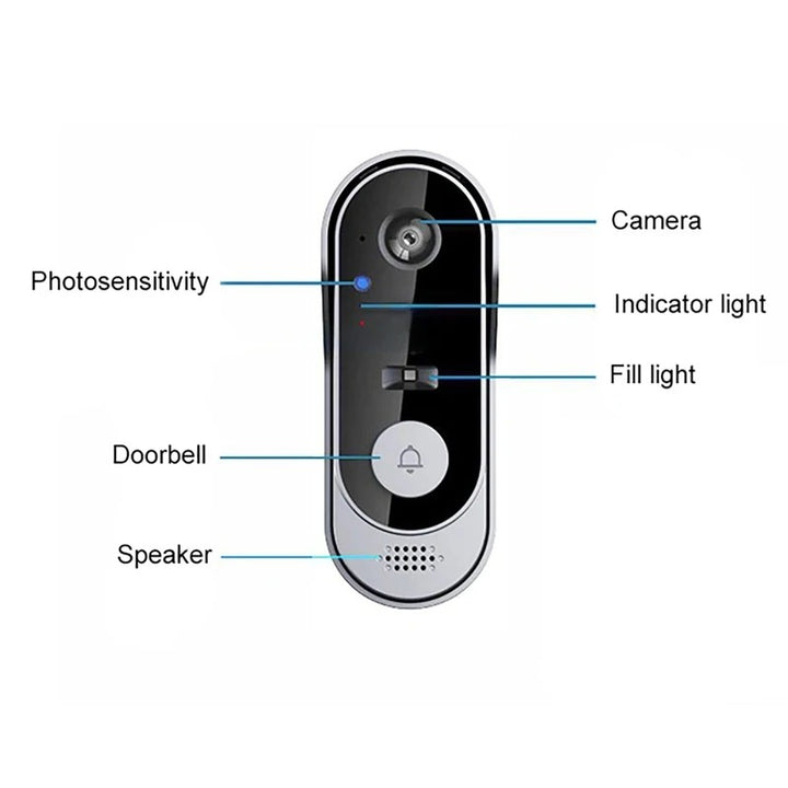 Smart Video Doorbell with Long Battery & HD Camera