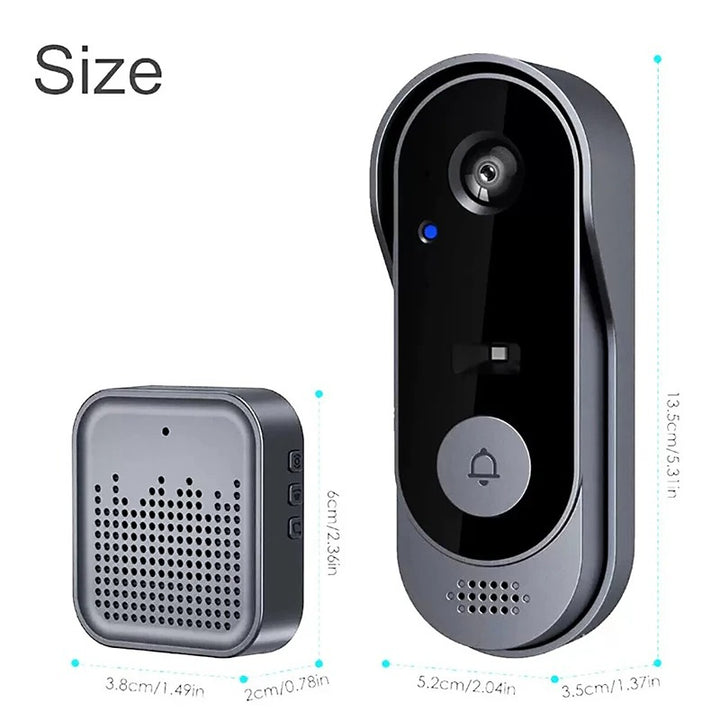 Smart Video Doorbell with Long Battery & HD Camera