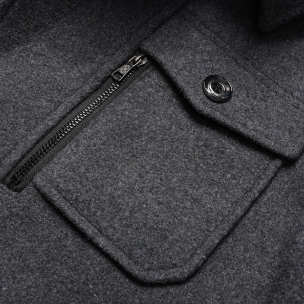 Men's smart casual 2-piece winter coat. Ultimate warmth, insulated for cold weather. A must-have winter jacket.