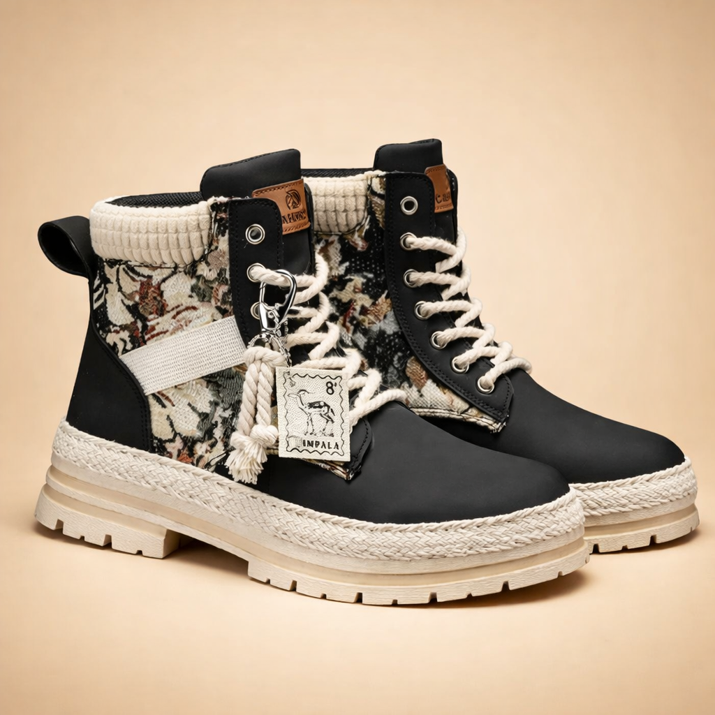 Comfortable men's Archie lace-up ankle boots, ideal for adventure & urban exploration. Versatile street style footwear.