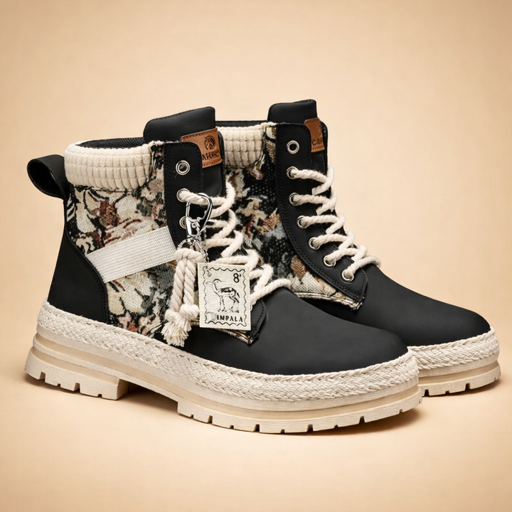 Comfortable men's Archie lace-up ankle boots, ideal for adventure & urban exploration. Versatile street style footwear.