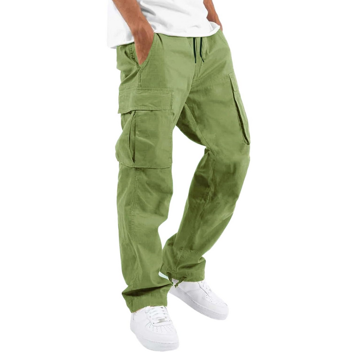 Men's Arno cotton cargo joggers for versatile everyday style & active comfort.