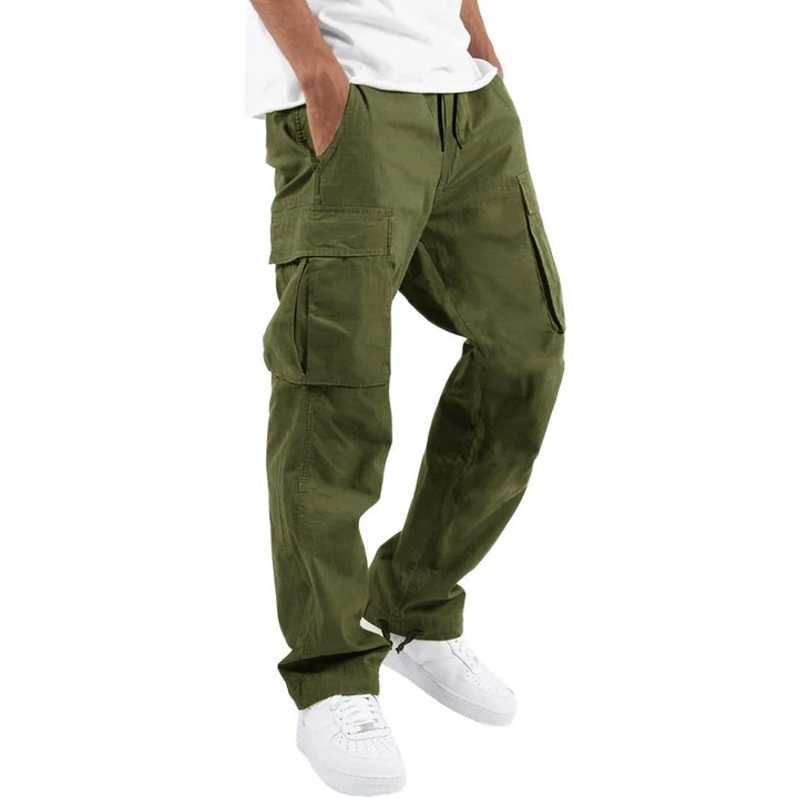 Men's performance cargo joggers, designed for movement, comfort, and everyday style.