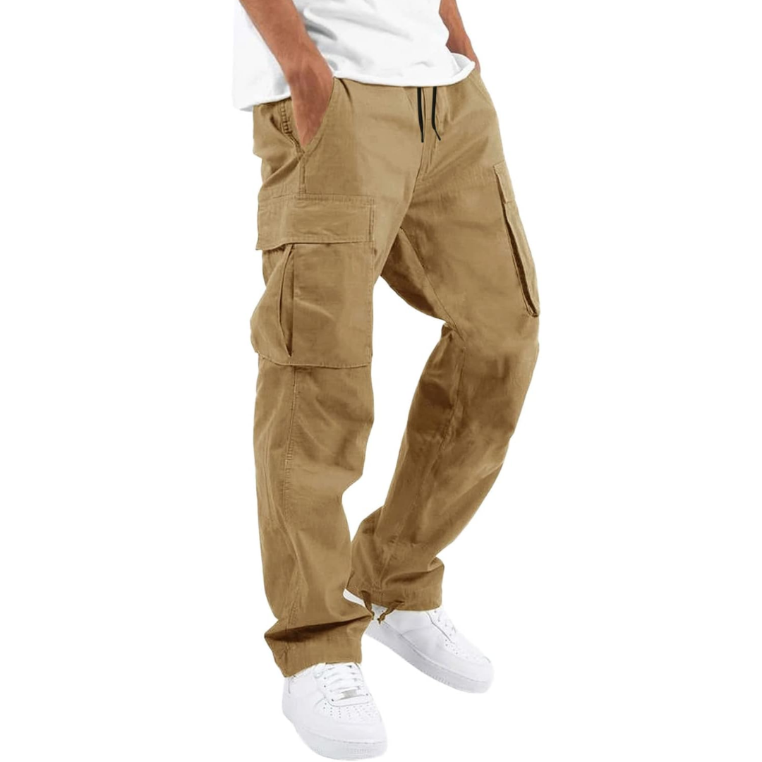 Men's activewear cargo joggers, great for workouts or casual daily wear.