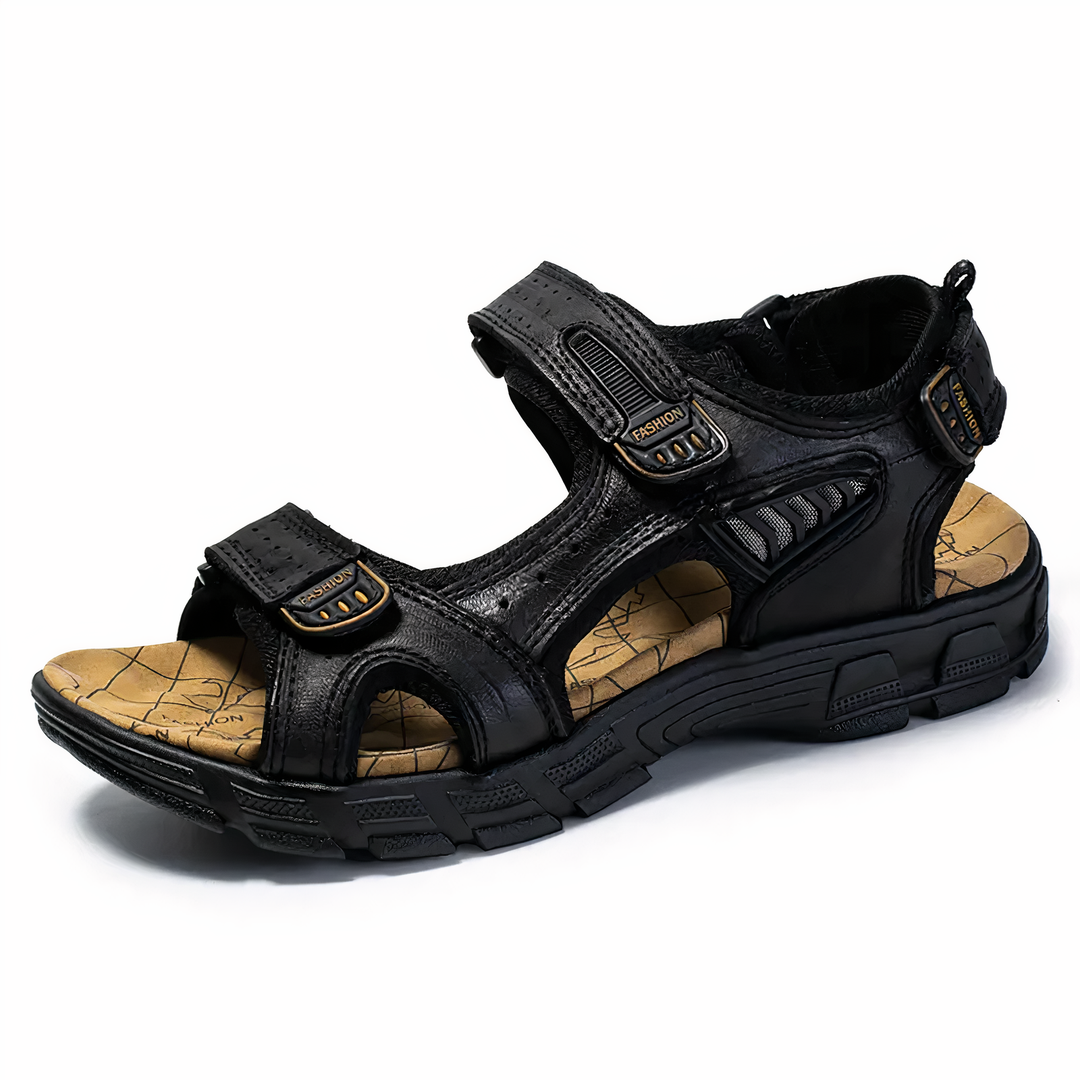 Men's Avalon orthopedic comfort sandals with arch support for foot pain relief & plantar fasciitis. Ideal for everyday wear.