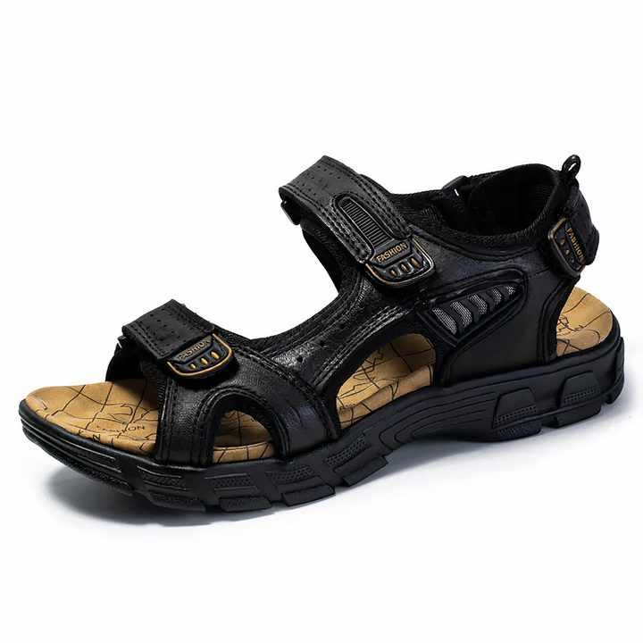 Men's Avalon orthopedic comfort sandals with arch support for foot pain relief & plantar fasciitis. Ideal for everyday wear.