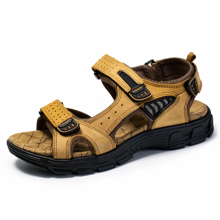 Avalon men's orthopedic sandals providing superior comfort & arch support. Designed for plantar fasciitis & foot pain relief.