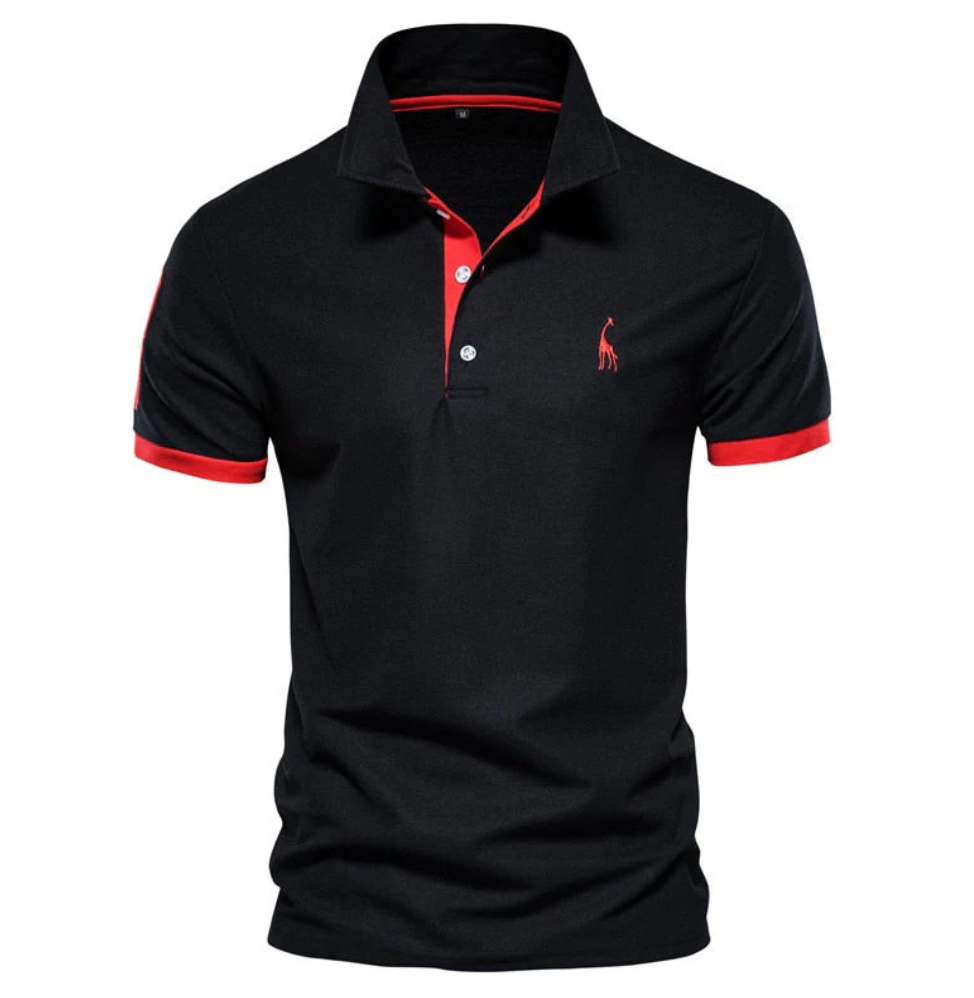 Men's Baron Polo Shirt, stylish & versatile for smart casual wear. Comfortable short sleeve top, perfect for everyday.