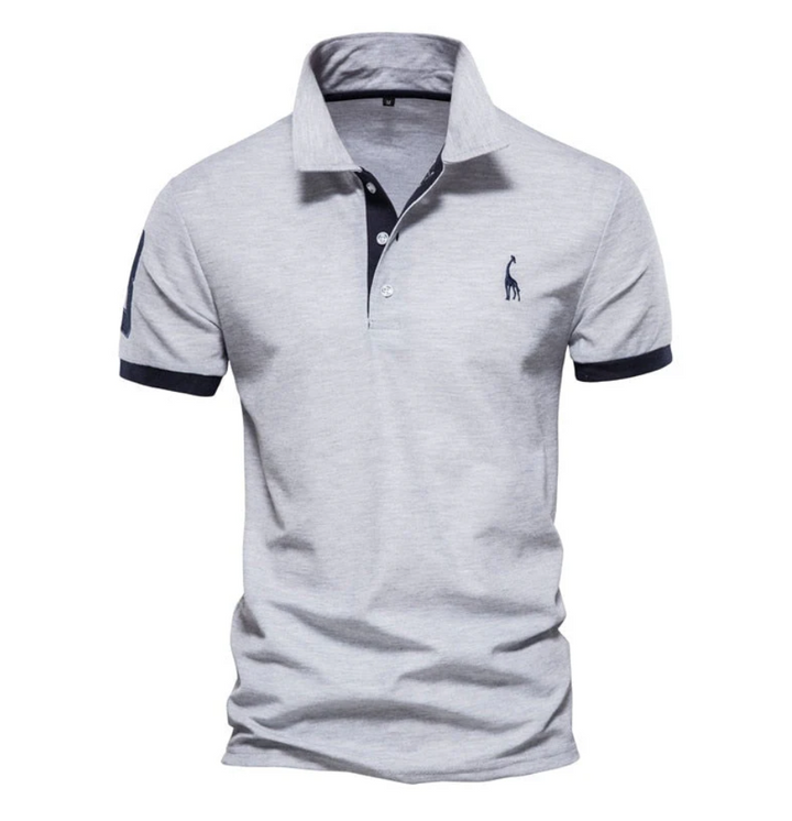 Stylish men's Baron Polo Shirt, a comfortable and versatile casual top. Ideal for classic menswear and everyday fashion.