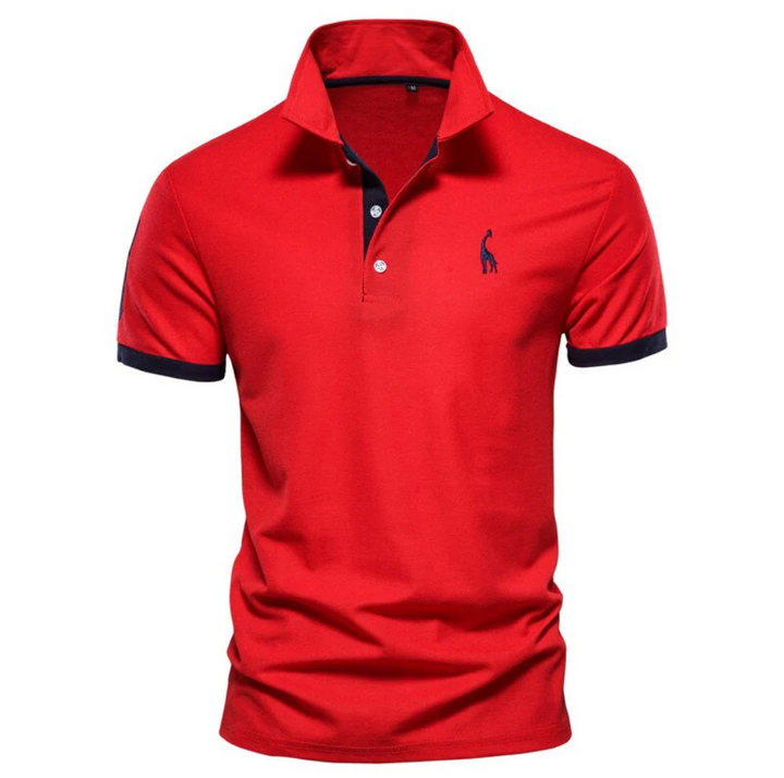 Versatile men's Baron Polo Shirt. Comfortable short sleeve top, great for smart casual events or everyday wear.