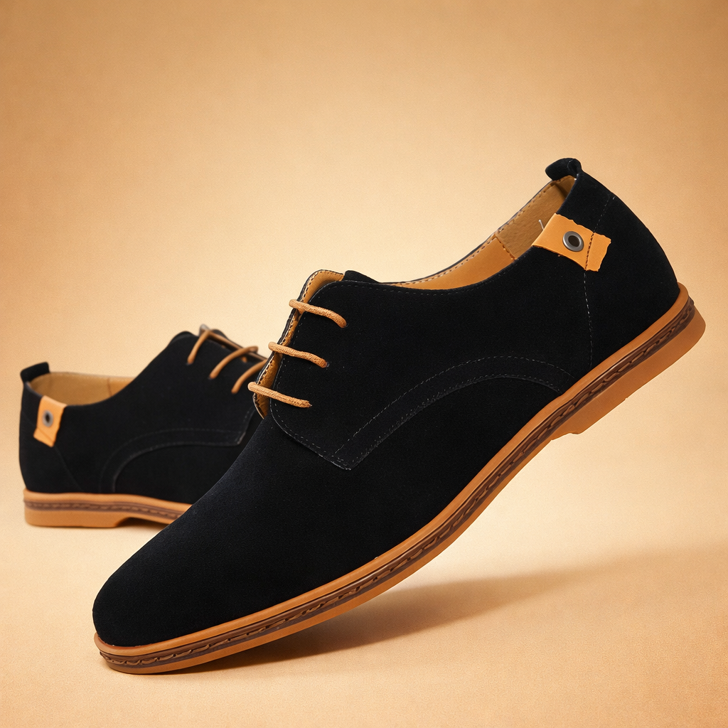 Stylish men's casual Oxford shoes, offering a comfortable and versatile footwear option.