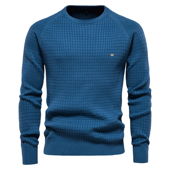 Men's Classic Everyday Jumper. Stylish & comfortable crewneck sweater for versatile smart casual menswear.