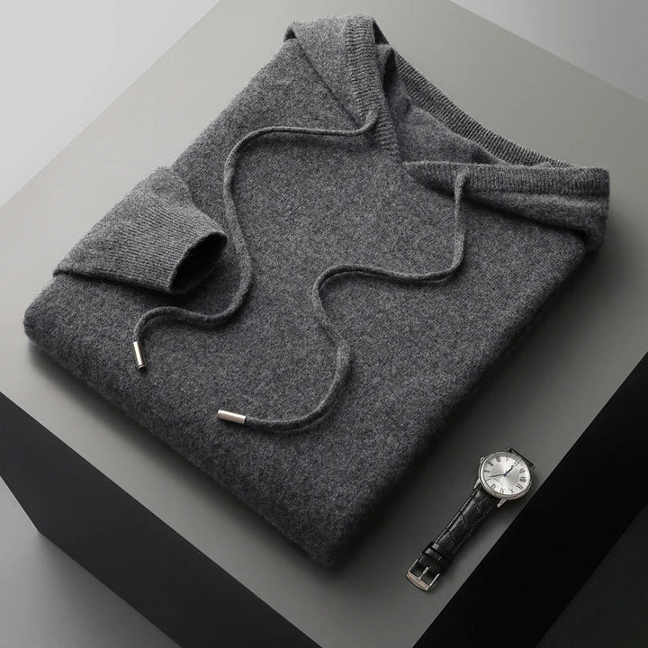 Classic men's hooded top. Durable pullover hoodie designed for effortless style and all-day comfort.
