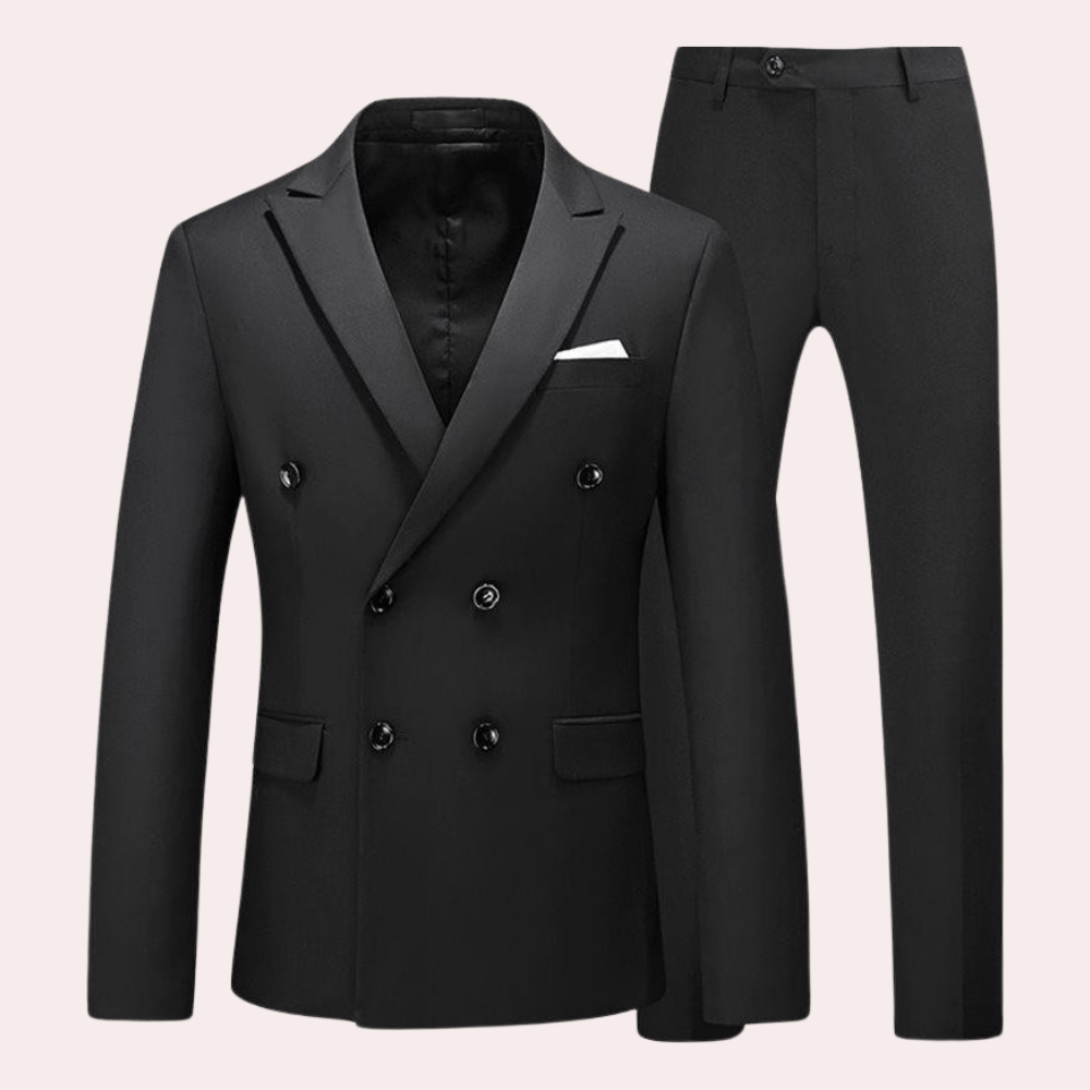 Men's classic Vincent 2-piece suit, ideal for timeless elegance & versatile formal or casual wear.