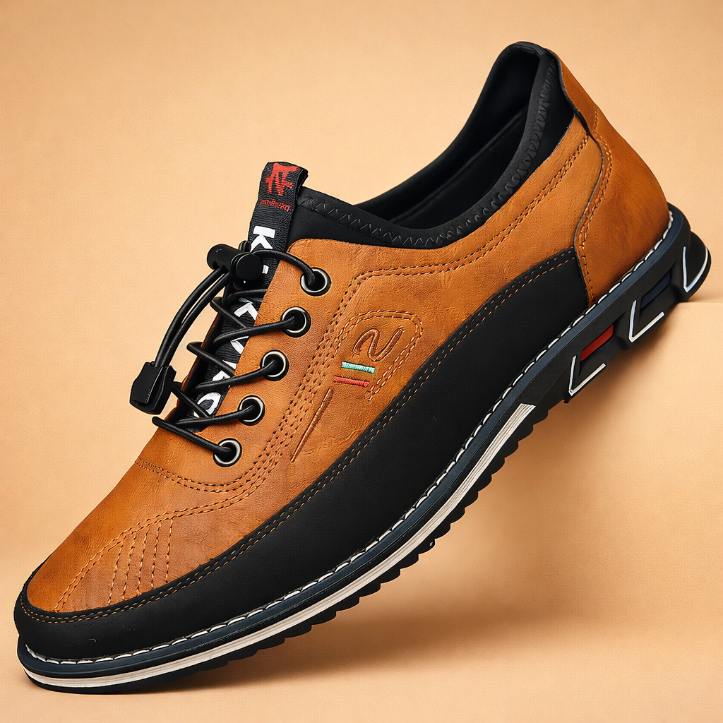 Men's elegant dress shoes for comfortable all-day wear. Versatile formal or casual lace-up footwear.