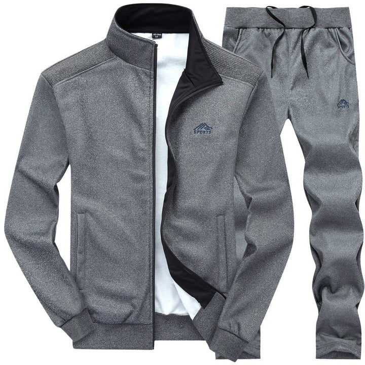 Comfortable men's Finn tracksuit set. Stylish two-piece jogging suit, perfect for activewear & leisure.