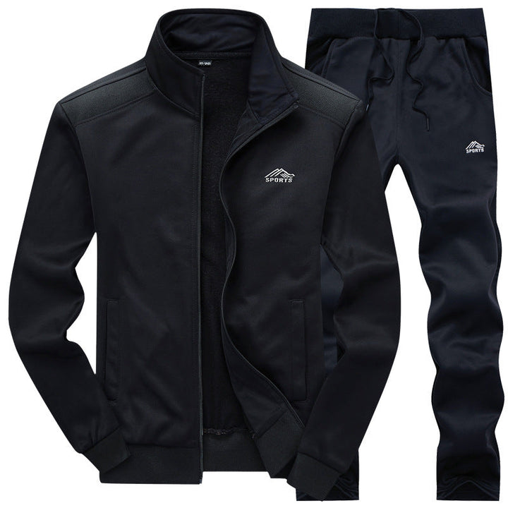 Versatile men's Finn tracksuit set. Stylish leisurewear, perfect as a comfortable jogging suit or modern track set.