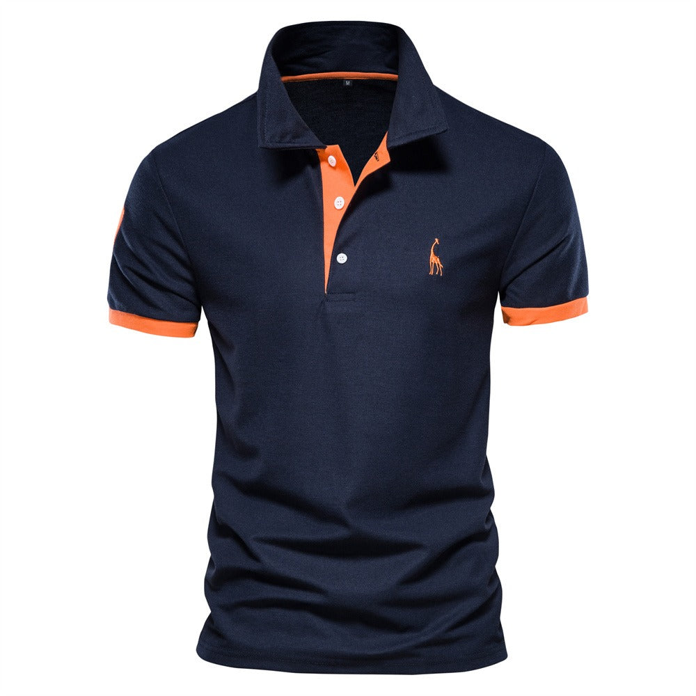 Men's Franklin Modern Fit Polo Shirt, a stylish short sleeve casual top for everyday refined fashion.