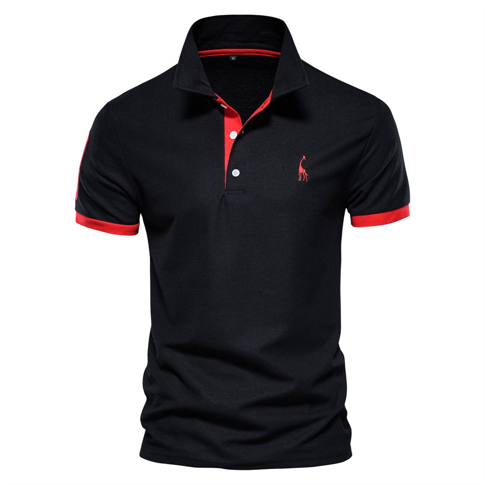 Refined Franklin men's polo shirt, ideal for a smart casual look and everyday comfortable style.