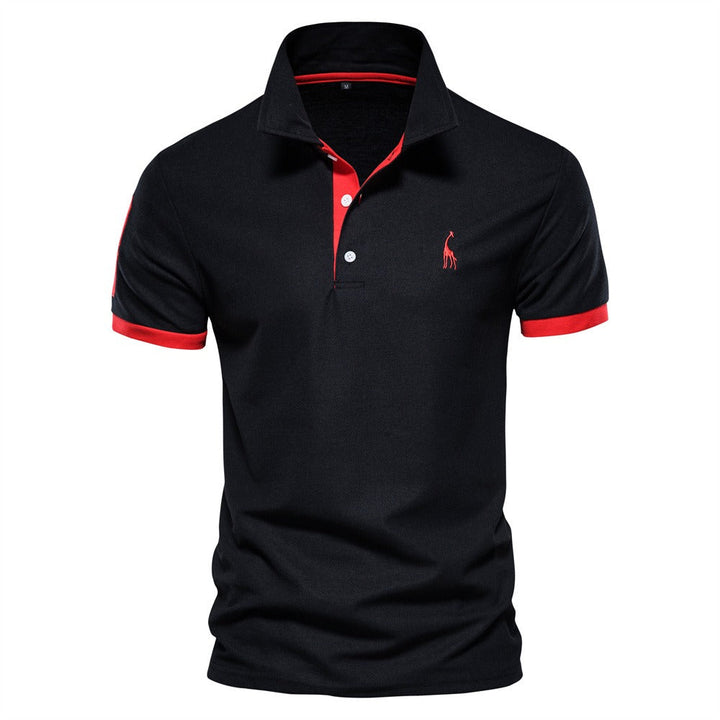 Refined Franklin men's polo shirt, ideal for a smart casual look and everyday comfortable style.