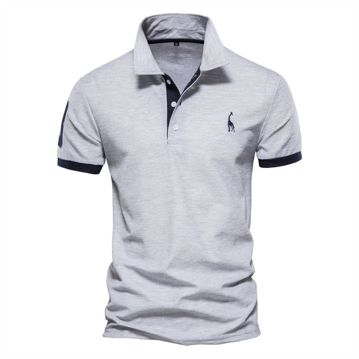 Versatile men's polo shirt with a modern fit, perfect for casual outings or smart everyday wear.