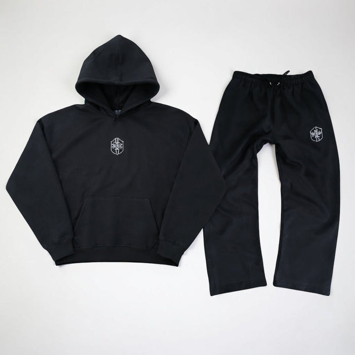 Men's hooded full body tracksuit. Perfect loungewear & sleepwear for ultimate comfort and relaxation.