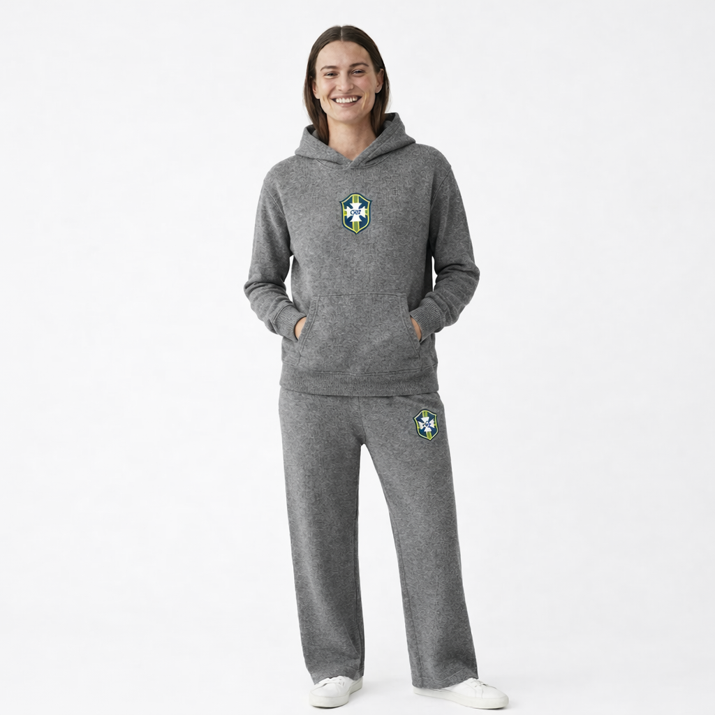 Men's versatile full body hooded tracksuit. Great as loungewear, sleepwear, or casual wear for men.
