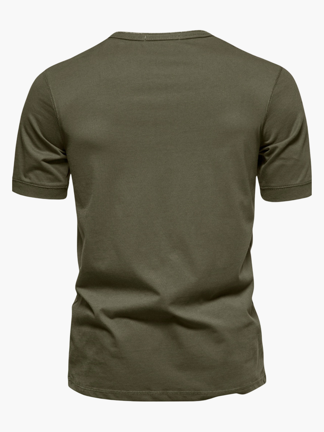 Cool men's short sleeve button shirt, lightweight and comfortable for summer smart casual wear.