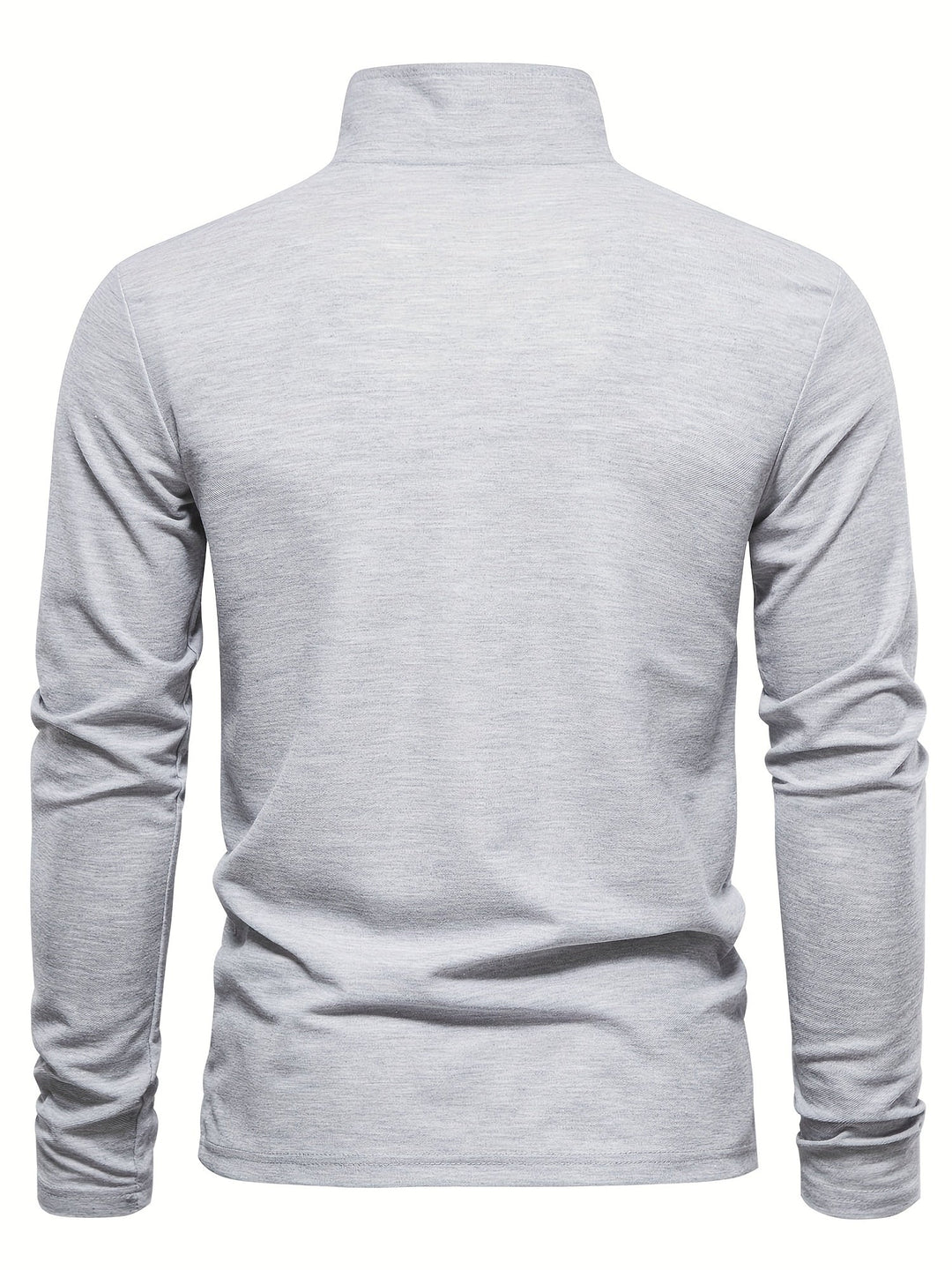 Long sleeve detail of a comfortable men's polo, designed for everyday wear & fall fashion.