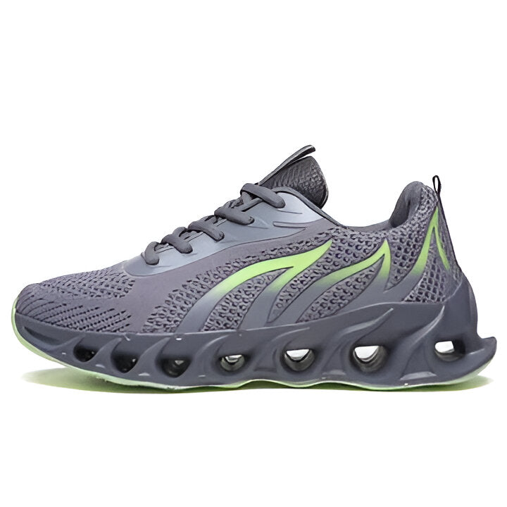 Men's orthopedic walking & running sneakers with arch support for pain relief & comfort.