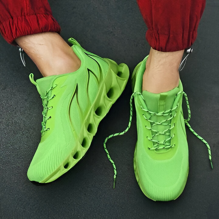 Ergonomic men's orthopedic sneakers, ideal for walking & running with superior arch support & foot health.
