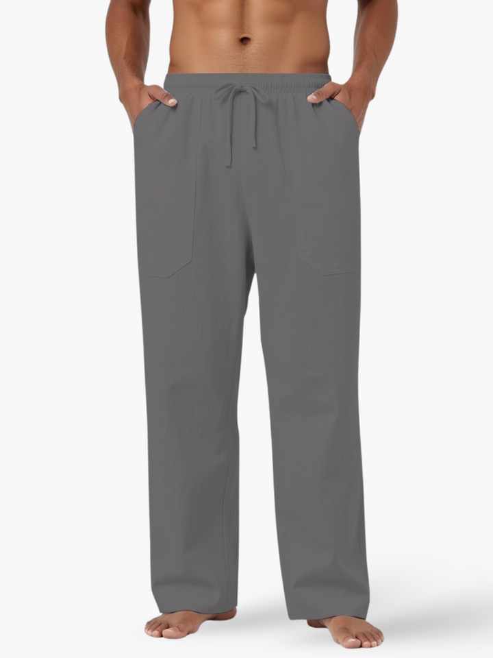 Everyday men's casual drawstring pants, designed for a relaxed fit and ultimate comfort for any activity.