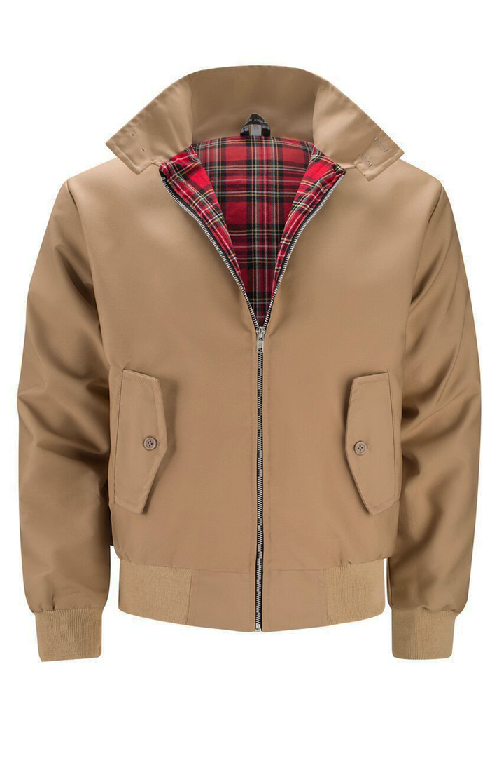Stylish men's outerwear: Ryder Harrington jacket. Lightweight & comfortable for daily wear.