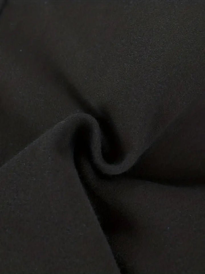 Men's slim fit long trench coat. Notched lapel, classic tailored design. Essential fall & winter outerwear.