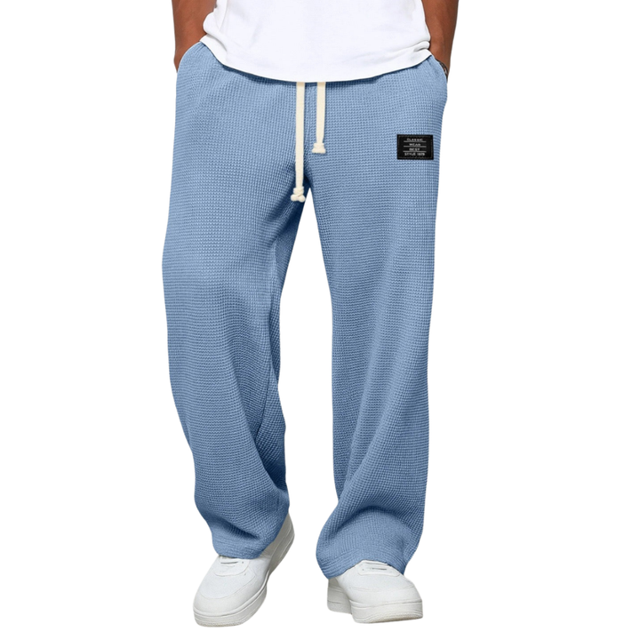 Men's soft jogging pants, relaxed fit sweatpants for everyday comfort and casual wear.